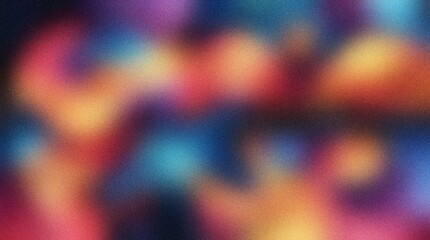 purple blue red orange pink yellow spot , template rough grungy texture background , bright shine , noise grainy template background , glowing noise grungy retro summer vibes.