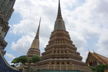 Fototapeta premium Land Mark - Thai temples and ancient sites are various tourist attractions in Thailand.