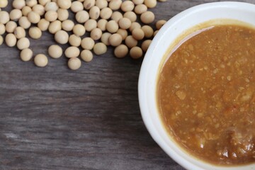 Salted soy beans paste miso