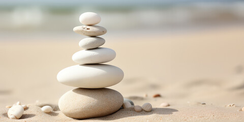 stone on the beach