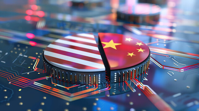 China and USA Chip War