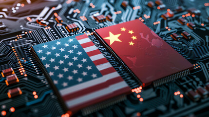 China and USA Chip War