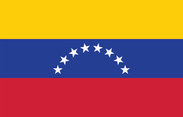 National flag of Venezuela. Venezuela Flag. 
