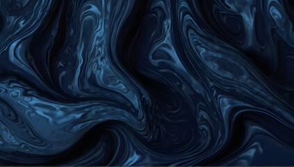 Obraz premium fluid abstract background, dark indigo, art, behance