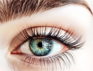 Closeup  of a woman's eye