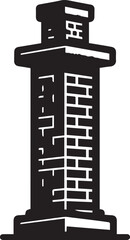 chimney vector illustration Flat design