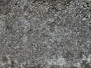 Old black brick wall rough background