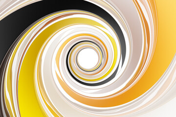 3d illustration of a portal from a circle,  walkway  A close-up of a colorful  tunnel.