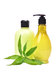 Products for body  care isolated