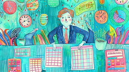 Illustration of a CFO's Role: Ensuring Long-Term Success and Interacting with Investors