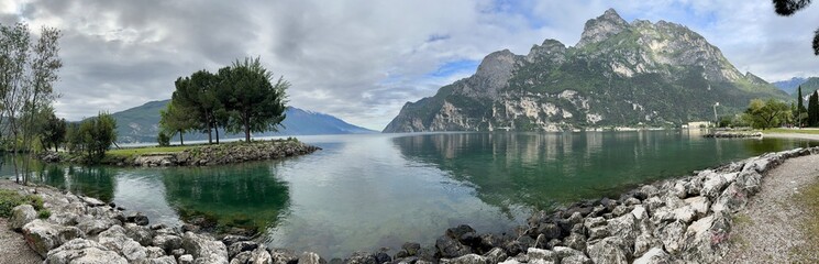Lake Garda - view from Riva del Garda