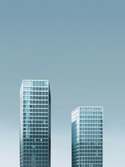 Obraz premium towers buildings