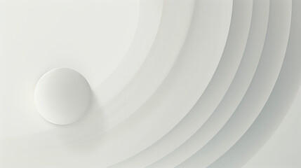 Soft gradient background with gentle transition from white to gray, featuring a small circle, copyspace