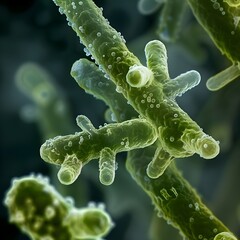 Bacteria microscopic 