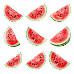 collection of watermelon