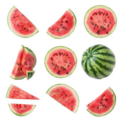 collection of watermelon