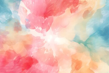 Fototapeta premium Abstract design background, trendy Seamless Watercolor Pattern