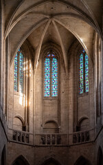 Fototapeta premium Église vue de l'intérieur.