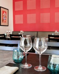 Prise de vue dans un restaurant 