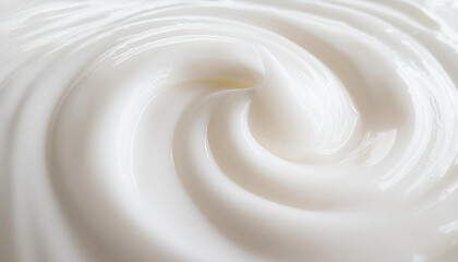 Fototapeta na wymiar Matte white cream texture
