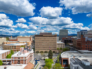 spokane summer washington downtown monroe