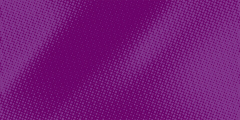 Abstract dots halftone purple color pattern gradient texture background.