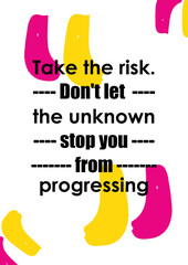 take the risk the best quotes