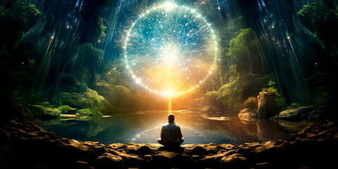 spiritual meditation and self-discovery, which helps to find answers to deep questions. Generative AI