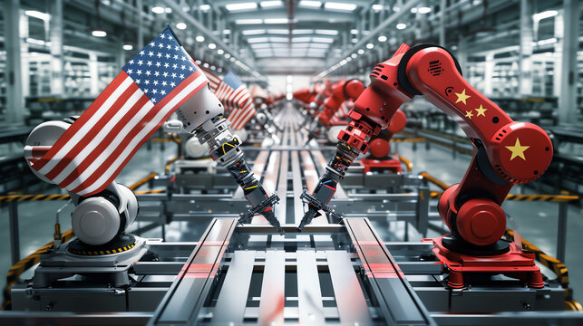 USA vs China Robot Industrial