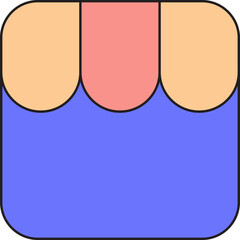 shopping mall app icon
