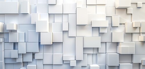 Abstract background, modern rectangles and squares in balanced and harmonious compositions