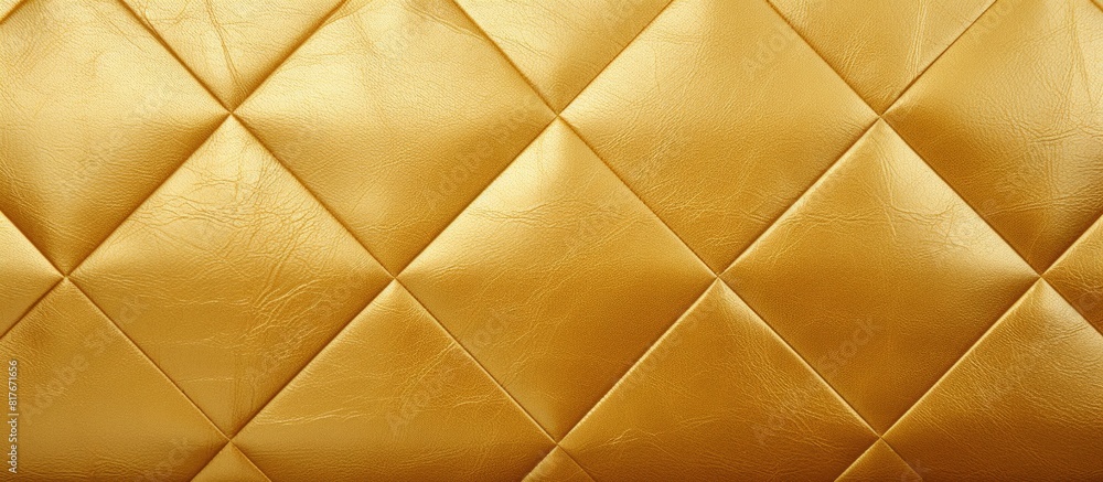 Aufkleber A closeup of a gold colored leather texture fills the background of the image leaving ample empty space for copy