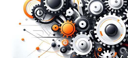 Abstract business communication technology digital innovation future tech data, internet concept abstract background desnig illustration.