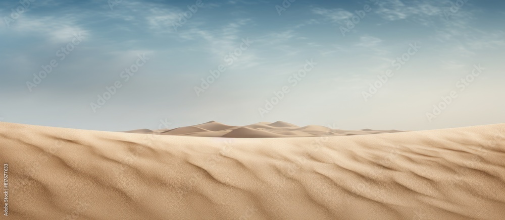 Poster sand filled backdrop with ample copy space image