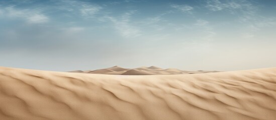 Sand filled backdrop with ample copy space image