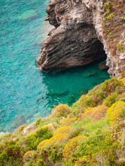 Italia, Liguria, la bellissima costa delle Cinque Terre.
