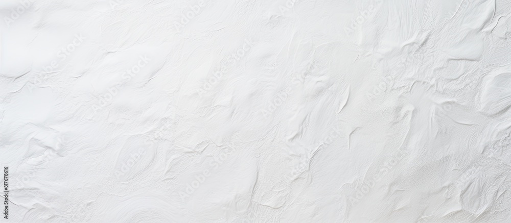 Poster a textured background of white watercolor paper perfect for adding a copy space image