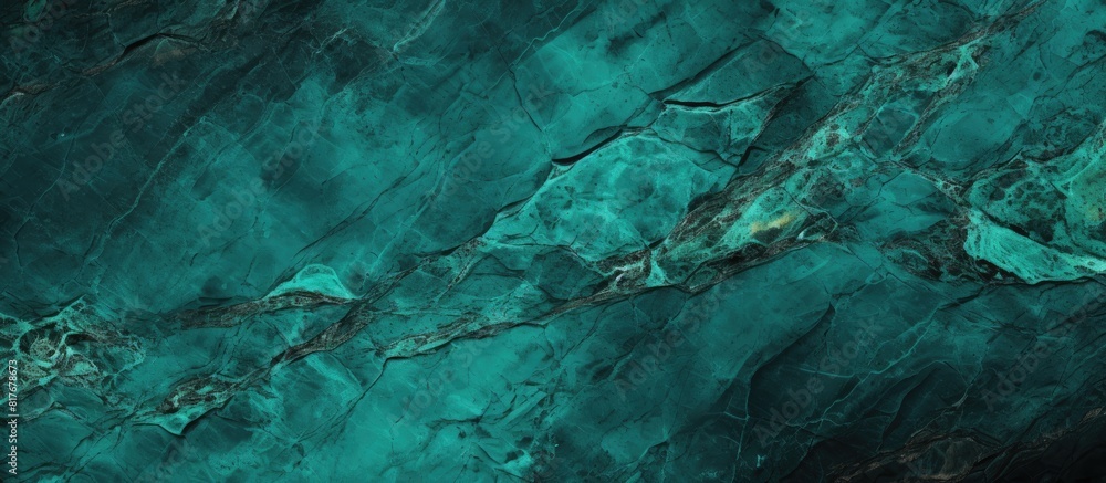 Poster copy space image of a rough natural surface with a dark turquoise background