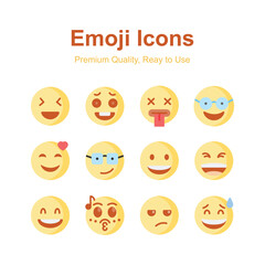 Get this amazing emoji icons set, ready to use and download