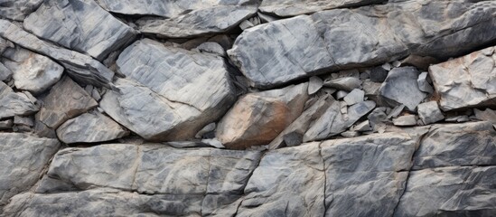 Obraz premium A rock background showing a pattern with copy space in the image