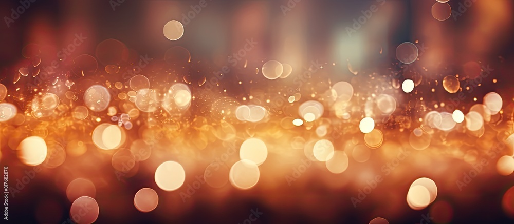 Aufkleber a background photograph with a blurred bokeh effect providing ample copy space