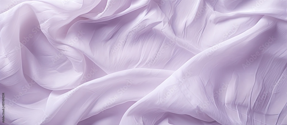 Aufkleber Cream purple tissue paper with texture and pattern Copy space image