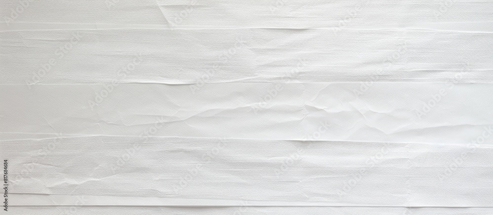 Fototapete a high dpi scan of a white adhesive paper strip texture background perfect for use as a copy space i