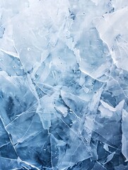 Winter Ice Texture Background
