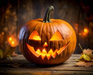 Halloween Jack-o'-lantern pumpkin