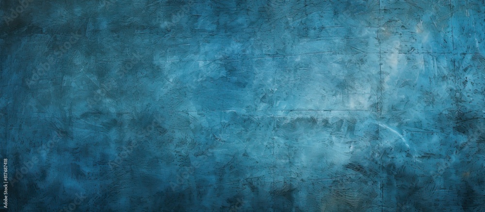 Poster a grungy blue background with a scratched and dotted texture providing ample copy space for images