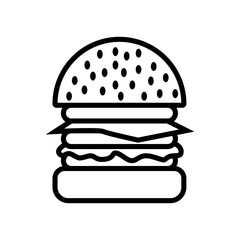 hamburger and burger