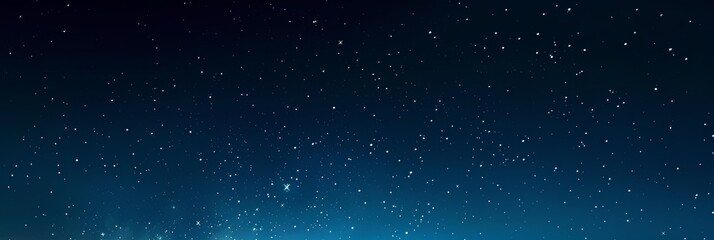 Naklejka premium starry night sky filled with stars