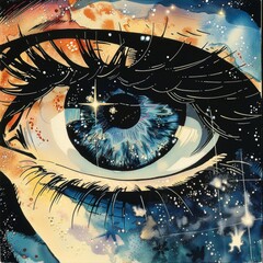 galaxy eyes