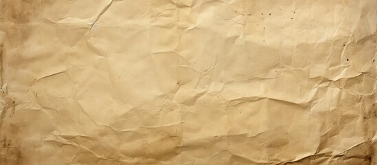 Obraz premium Crumpled dirty old paper background with copy space image